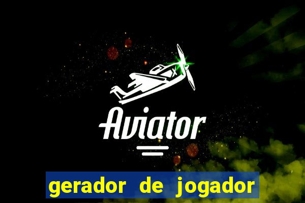 gerador de jogador de futebol